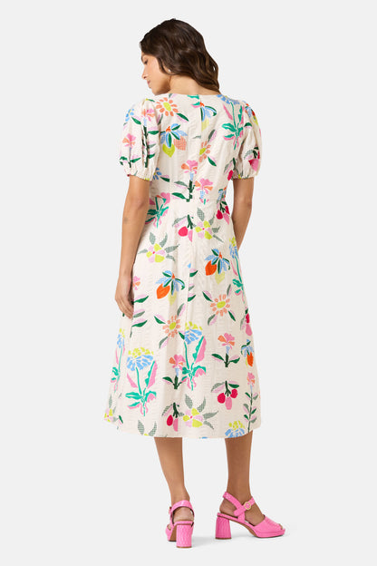 Gorman - Stencil Garden Midi Dress - print