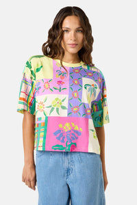 Gorman - Stencil Garden Relaxed Tee - print