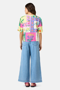 Gorman - Stencil Garden Relaxed Tee - print