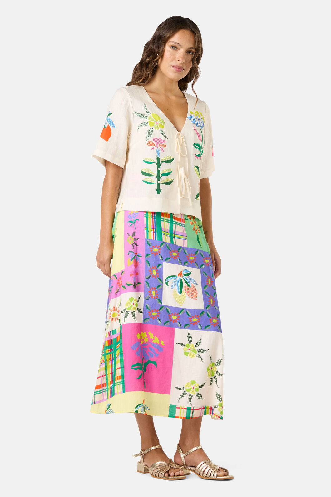 Gorman - Stencil Garden Print Shirt - print