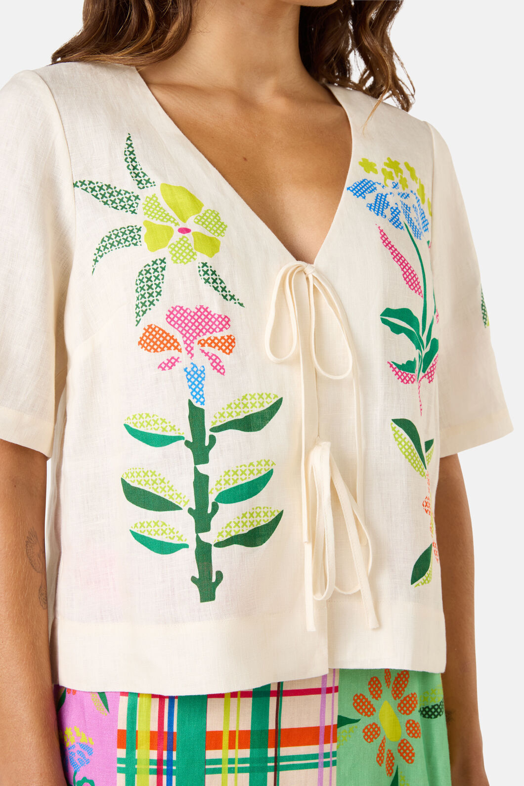 Gorman - Stencil Garden Print Shirt - print