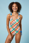 Gorman - Geo Pop Check One Piece - print