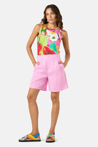 Gorman - Peyton Linen Short - pink