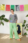 Gorman - Olivia Tailored Linen Pant - apple