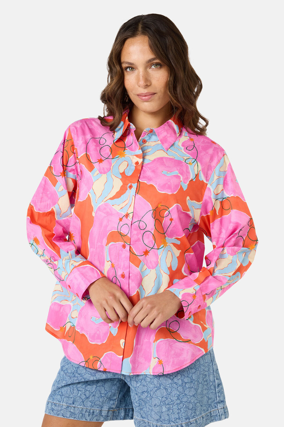 Fleur Rosa Print Shirt – Gorman