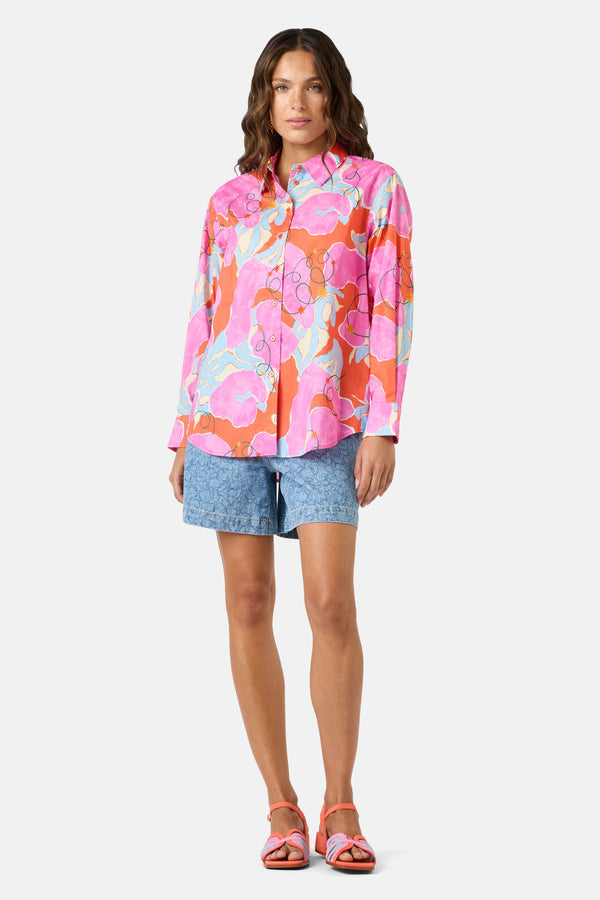 Gorman - Fleur Rosa Print Shirt - print