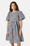 Gorman - Fleur Check Smock Dress - print