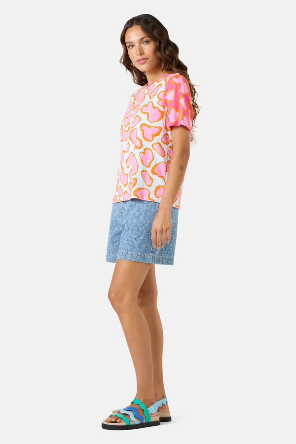Gorman - Fleur Rosa Print Classic Tee - print