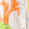 Fleur Tango Print Linen Shirt