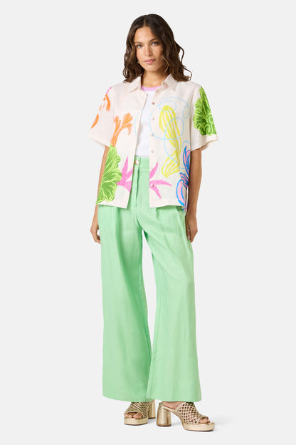 Gorman - Fleur Tango Print Linen Shirt - print