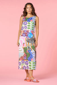 Gorman - All Things Linen Slip Dress - print