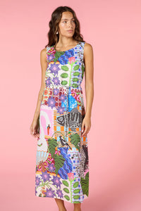 Gorman - All Things Linen Slip Dress - print