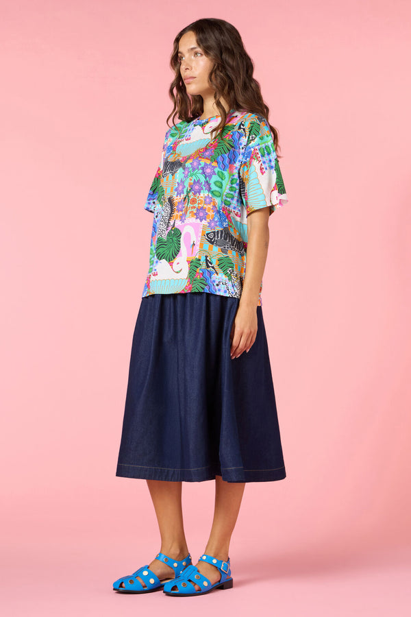 Gorman - All Things Print Oversize Tee - print