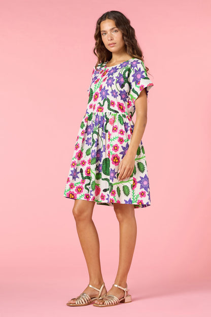 Gorman - Flowerful Print Smock Dress - print