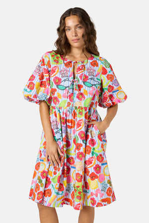 Gorman - Antipasto Print Smock Dress - print