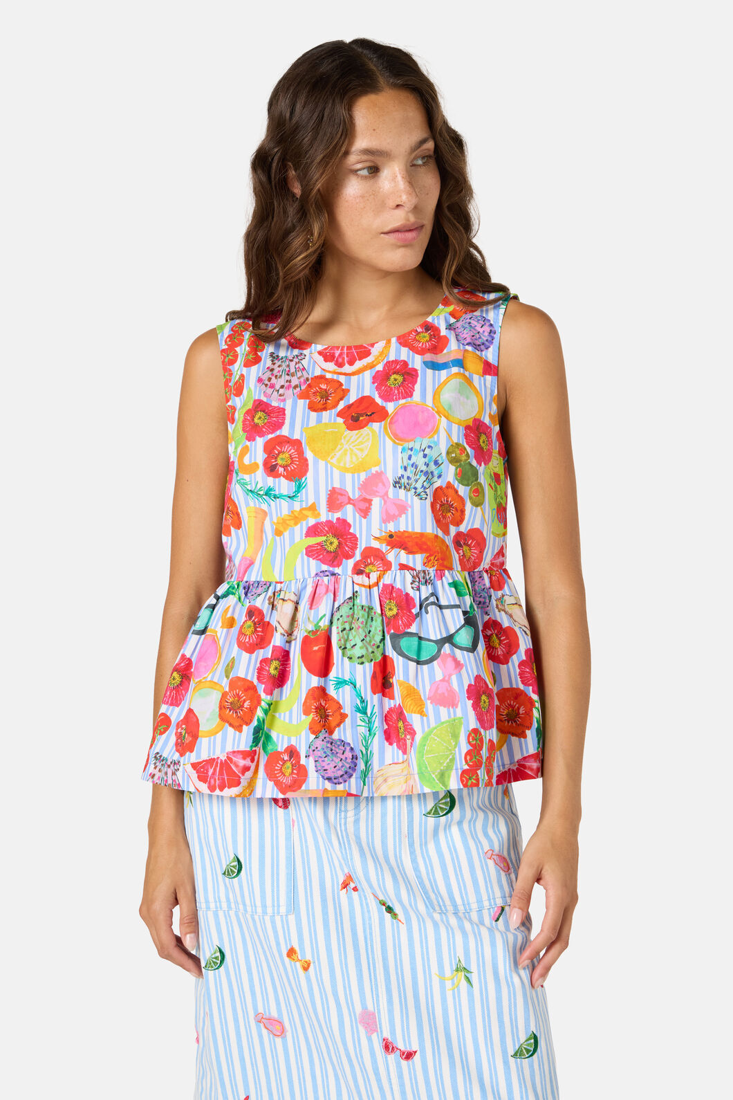 Gorman - Antipasto Print Tank - print