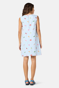 Gorman - Antipasto Print Denim Dress - multi