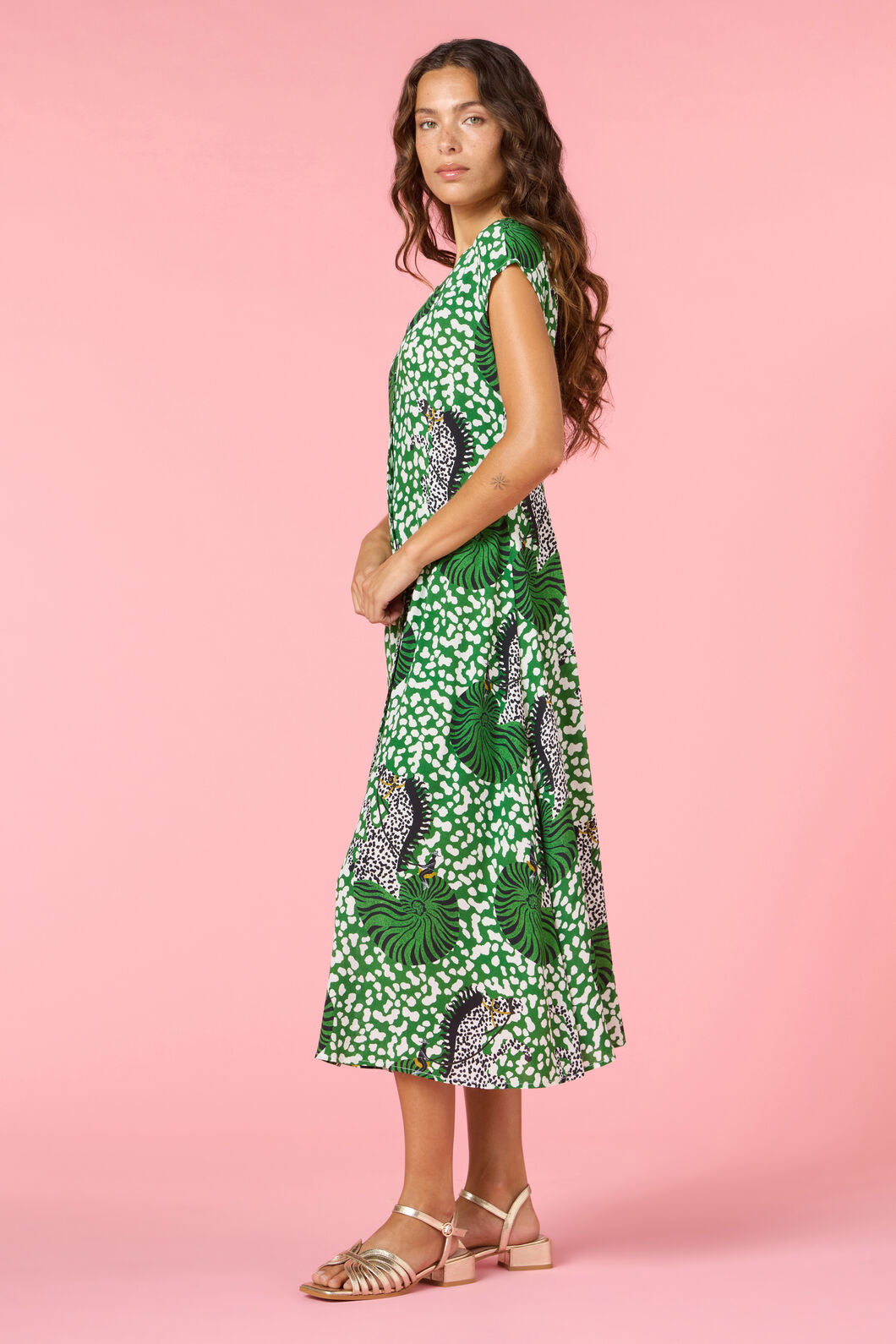 Gorman - Seahorse Tailored Midi Dress - print