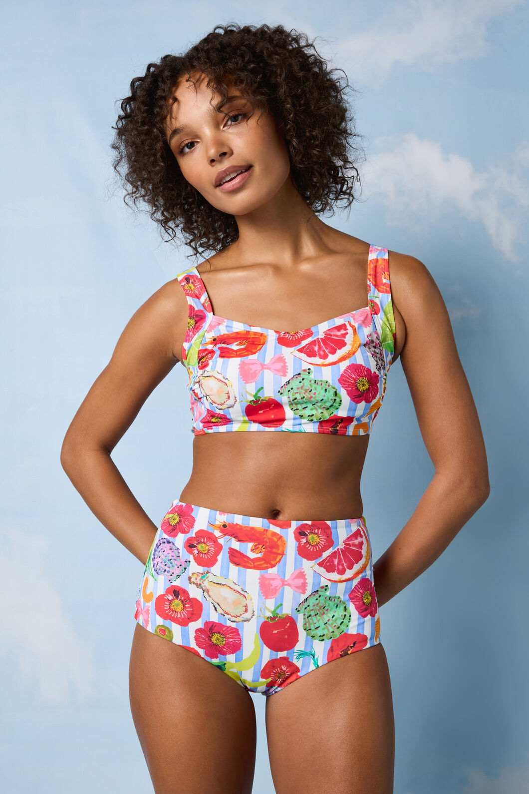Gorman - Antipasto Print Bikini Top - print