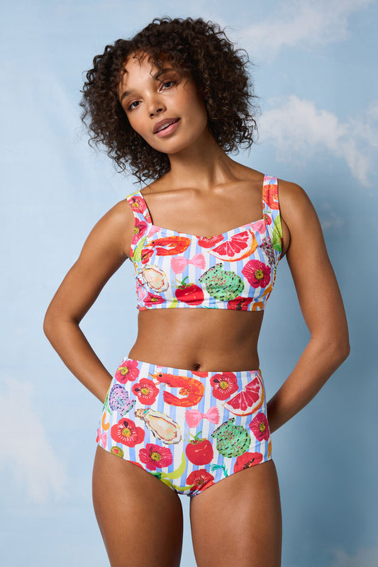 Gorman - Antipasto Print Bikini Top - print