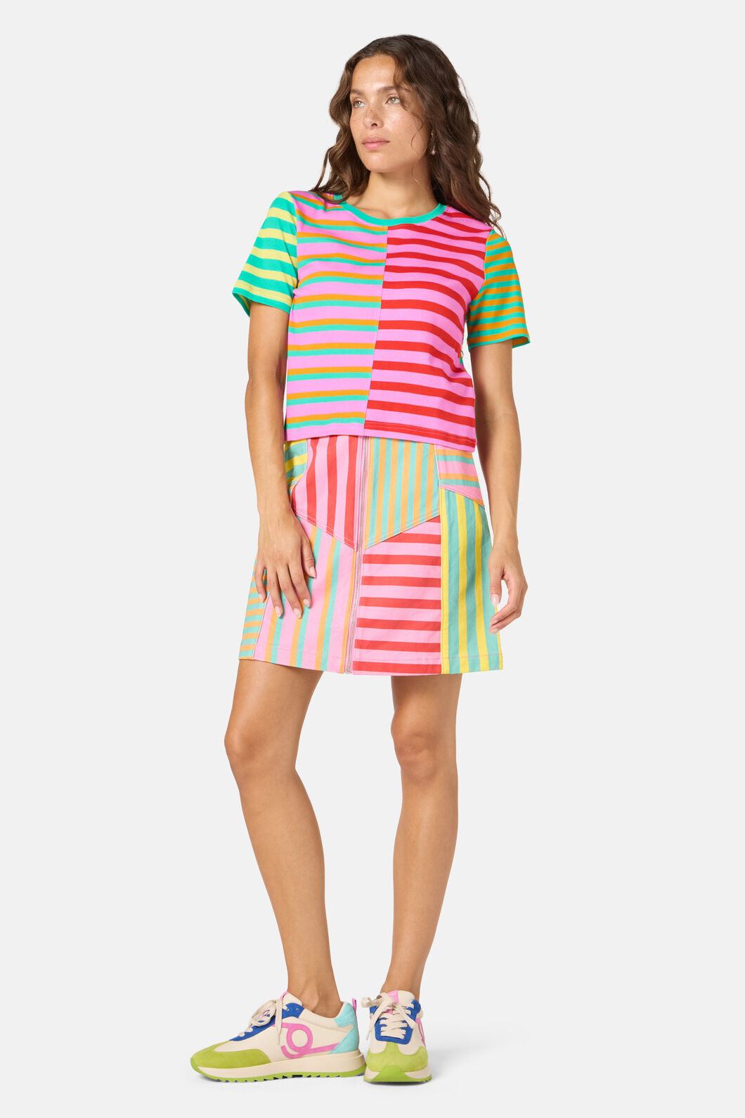 Gorman - Stripe Lover Crop Tee - print