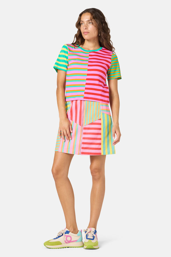 Gorman - Stripe Lover Crop Tee - print