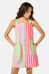 Gorman - Stripe Lover Pinafore Dress - print