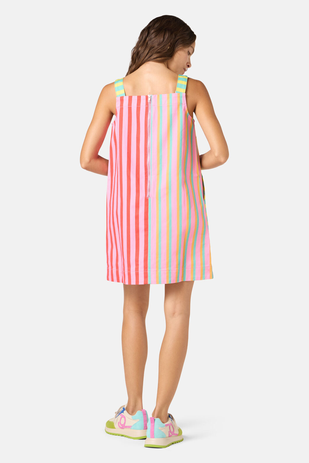 Gorman - Stripe Lover Pinafore Dress - print