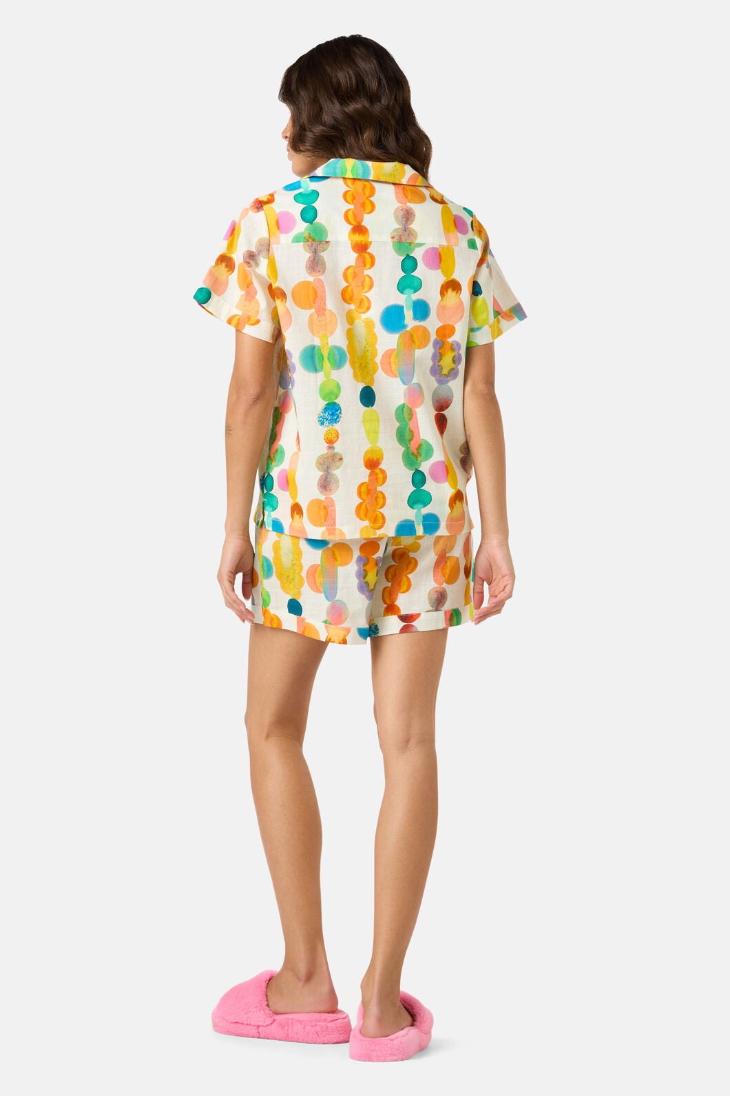 Gorman - Rainbow Drops Pj Shorts Set - print