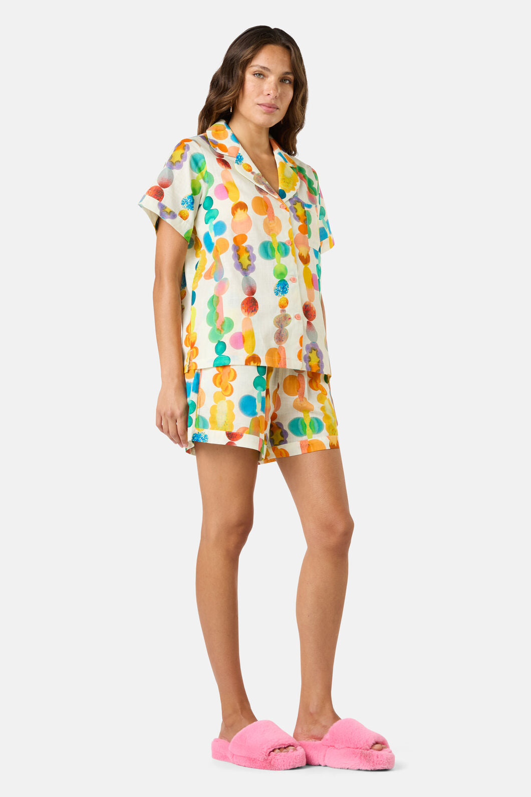 Gorman - Rainbow Drops Pj Shorts Set - print