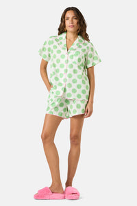 Gorman - Dot Dot Snooze Pj Shorts Set - print