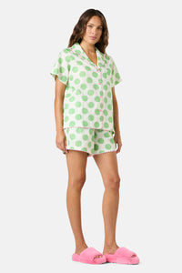 Gorman - Dot Dot Snooze Pj Shorts Set - print