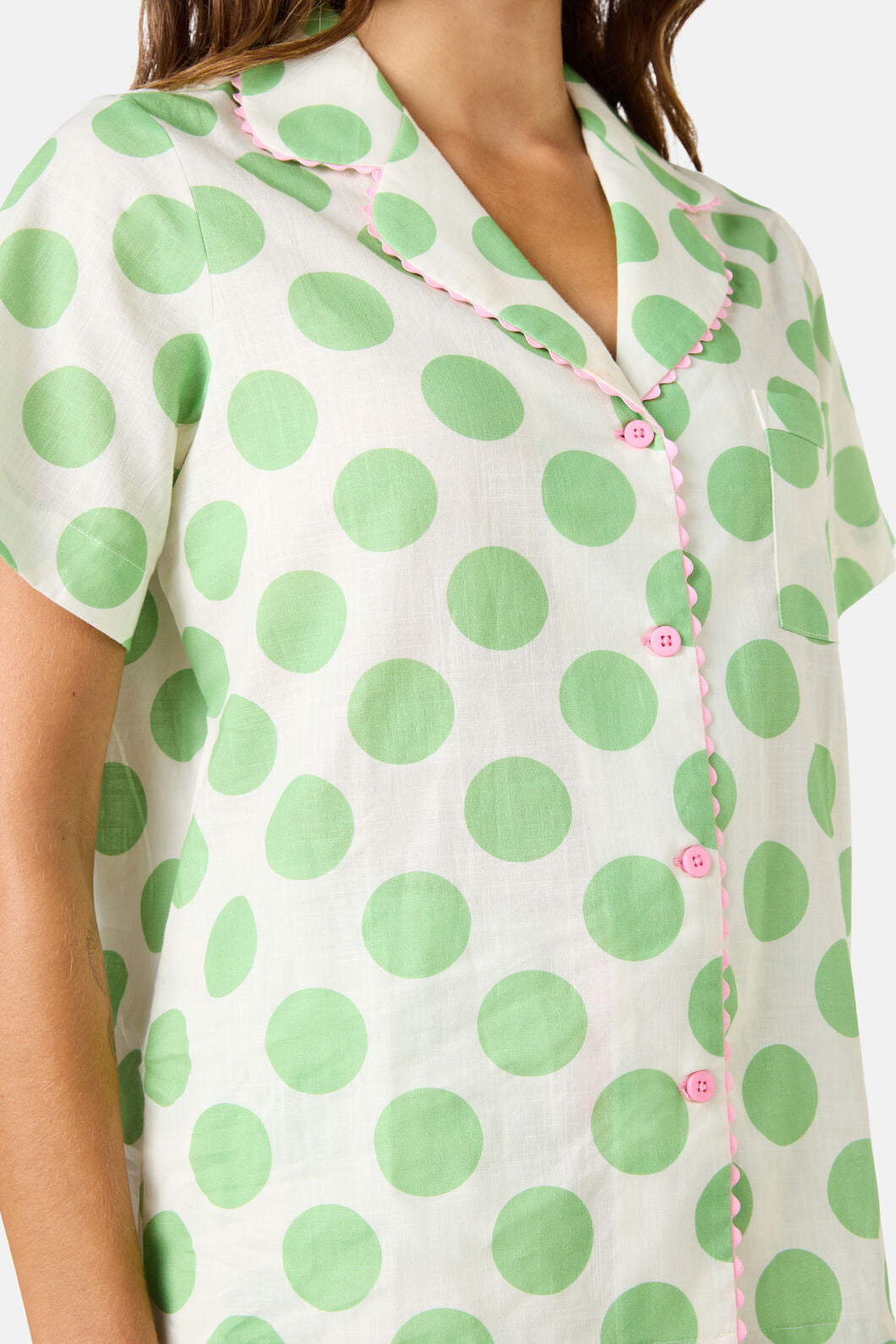 Gorman - Dot Dot Snooze Pj Shorts Set - print