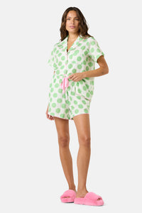 Gorman - Dot Dot Snooze Pj Shorts Set - print