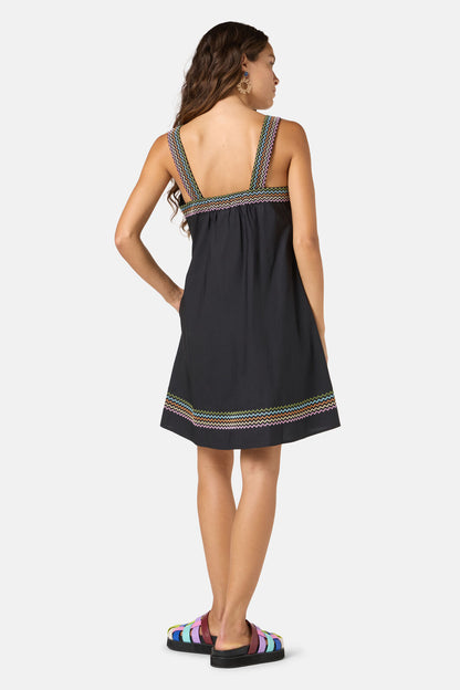 Gorman - Stitch Riff Swing Dress - navy