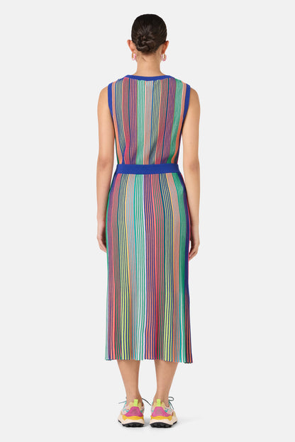 Gorman - Seeing Stripes Knit Skirt - multi