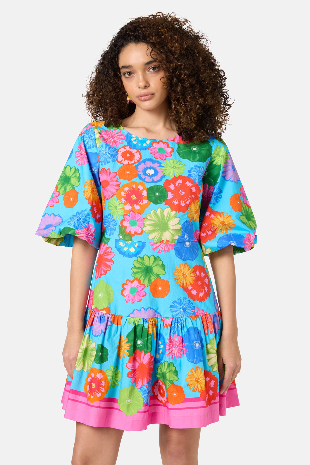 Gorman - Pressed Flower Short Dress - print