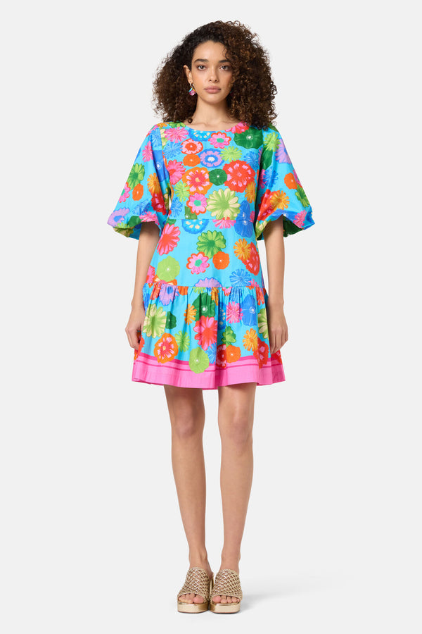 Gorman - Pressed Flower Short Dress - print