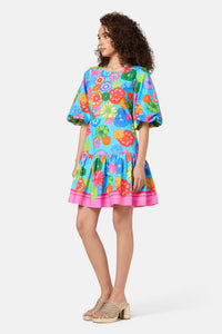 Gorman - Pressed Flower Short Dress - print