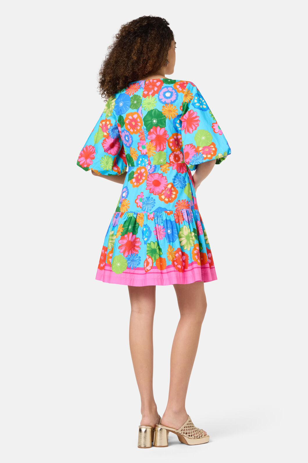 Gorman - Pressed Flower Short Dress - print