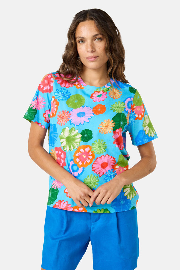 Gorman - Pressed Flower Classic Tee - print