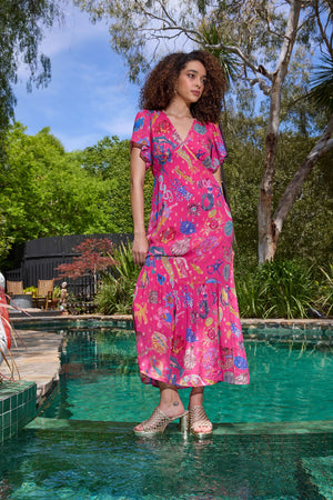 Gorman - Mermaid Glitter Party Dress - print