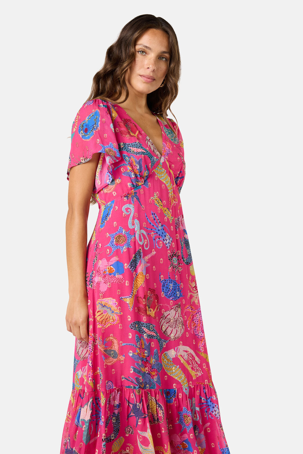 Gorman - Mermaid Glitter Party Dress - print