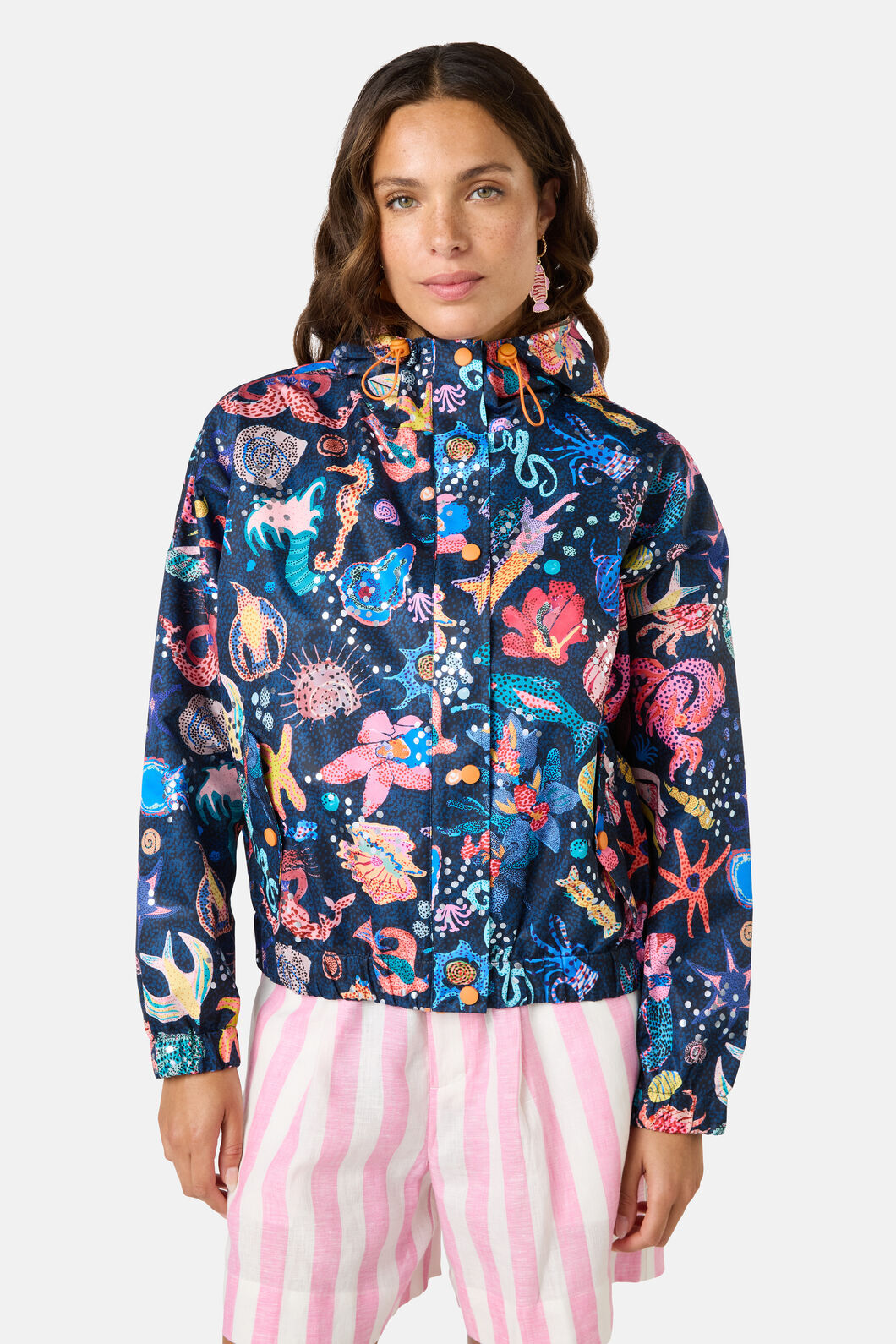 Gorman - Mermaid Print Raincoat - print