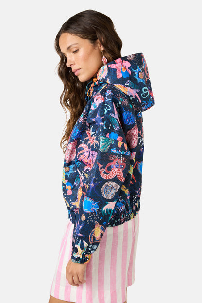 Gorman - Mermaid Print Raincoat - print