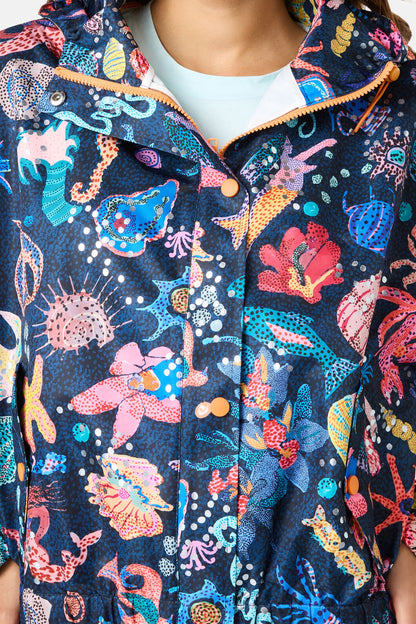Gorman - Mermaid Print Raincoat - print