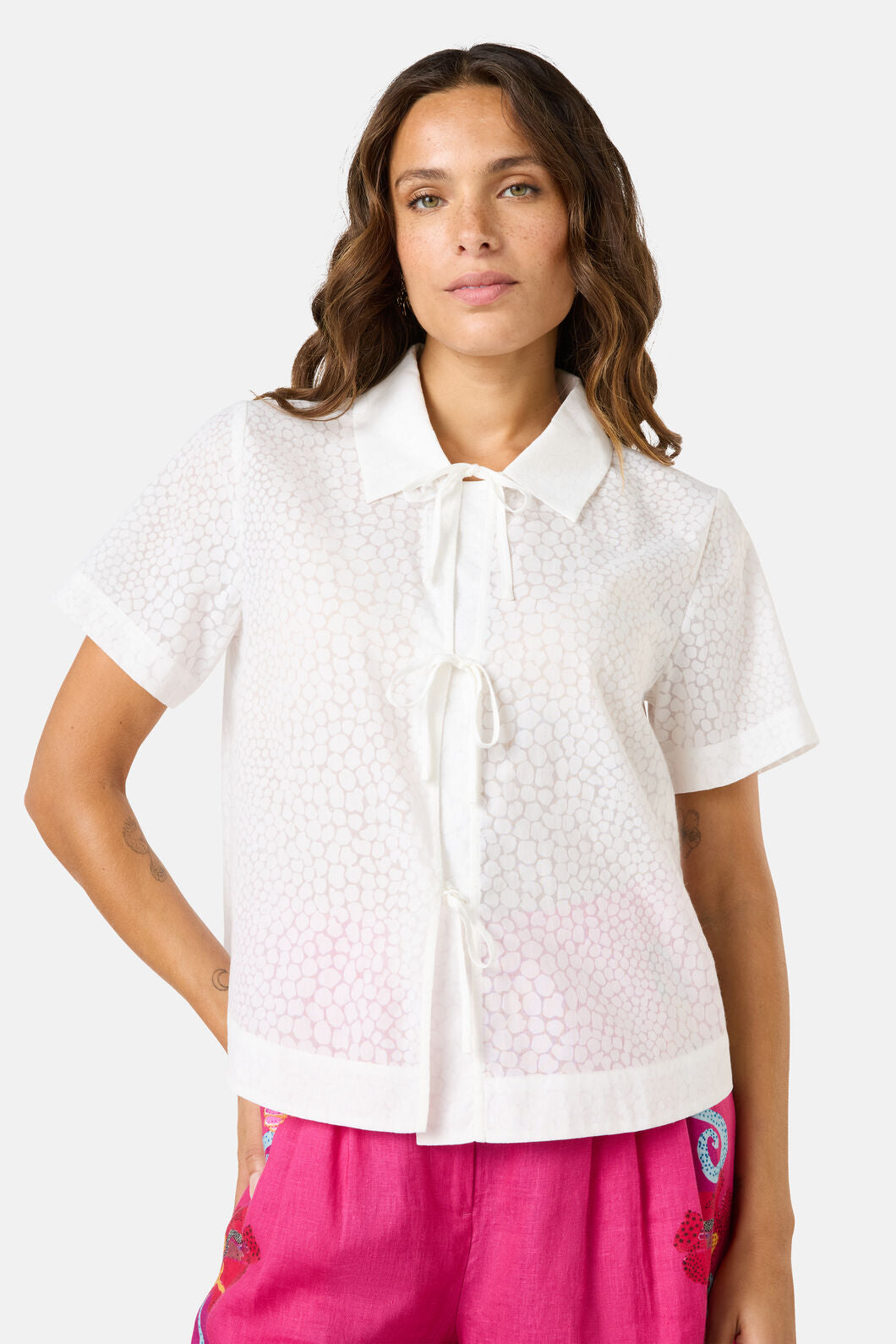 Gorman - Sea Bubbles Shirt - white