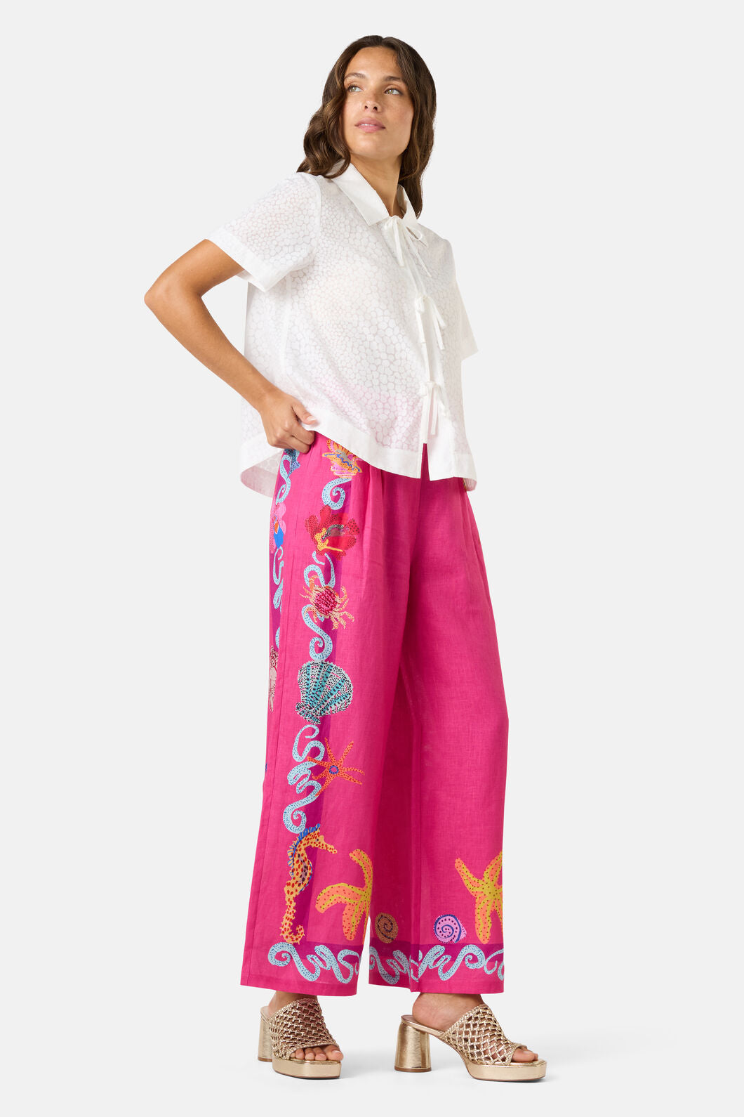 Gorman - Sea Bubbles Shirt - white