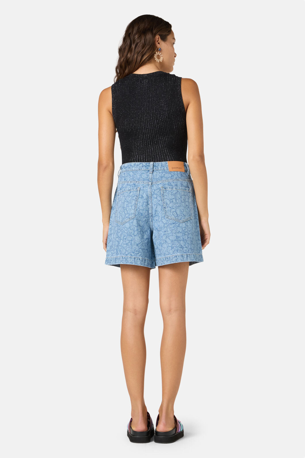 Gorman - Sea Bubbles Denim Short - print