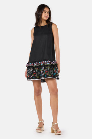 Gorman - Good Fortune Shift Dress - black